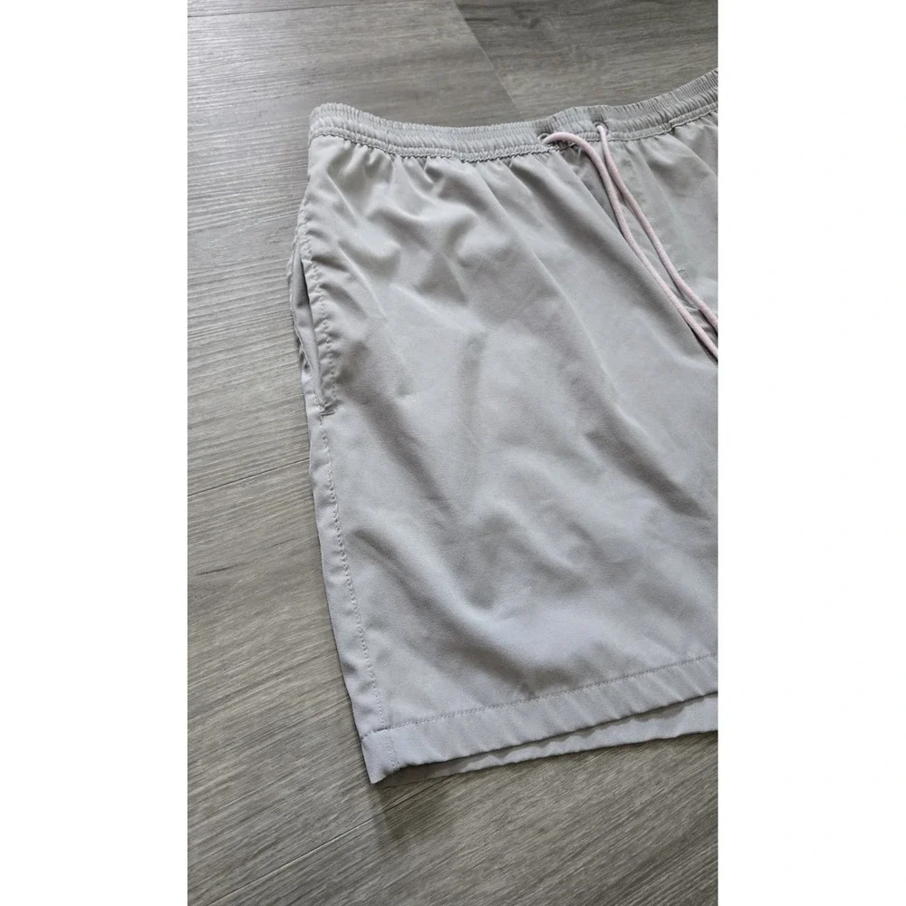 Huk Performance Fishing Men's XXL Gray Swim Trunks Lined Drawstring Shorts